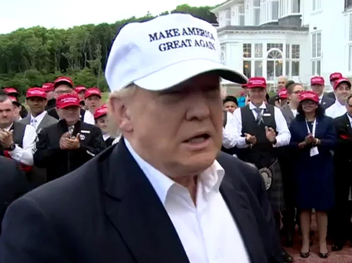 Donald Trump a vizitat Scoțiafoto: captură video