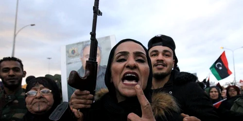 Demonstraţie în oraşul libian Benghazi