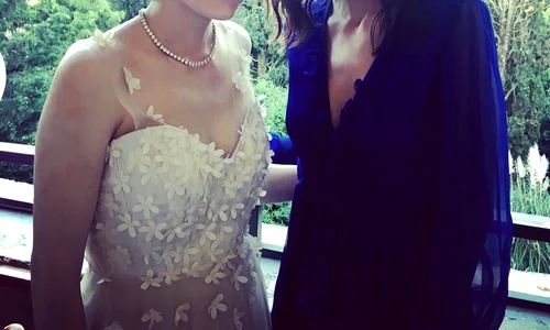 Geanina Ilieş, alături de mireasă jpeg