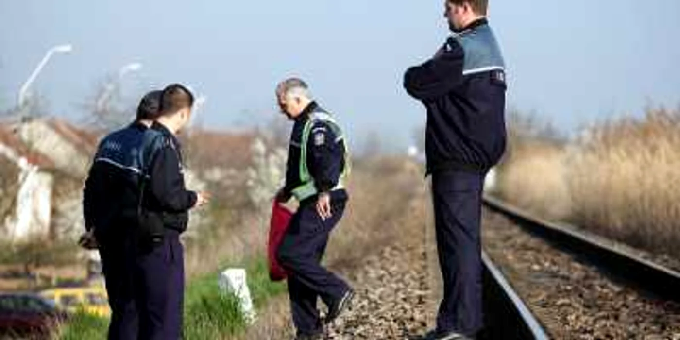 Poliţişti la faţa locului