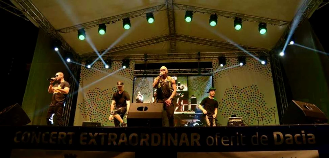 Alex Velea şi Corina au încins atmosfera la Mioveni