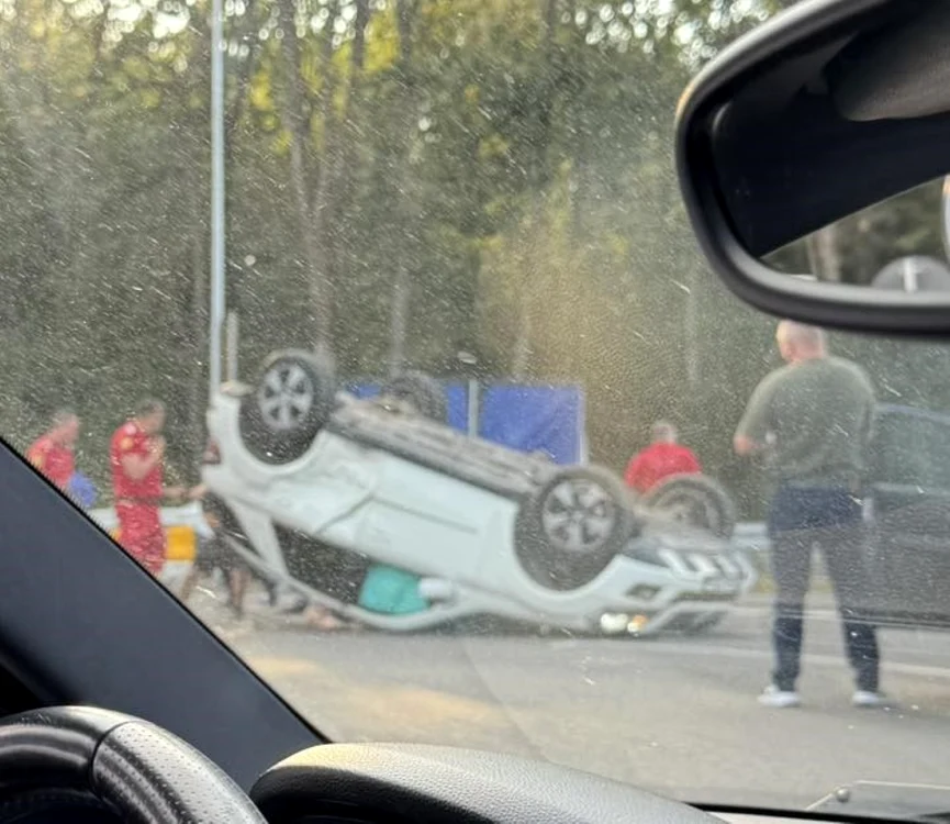 accident DN1, foto Facebook jpg