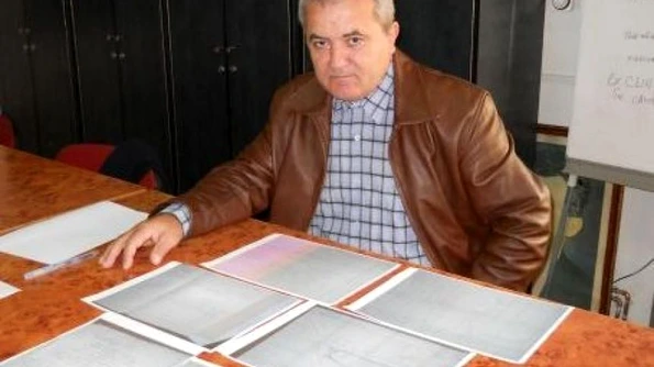 Birouri peste un cimitir din secolul XVIII în Bistriţa jpeg