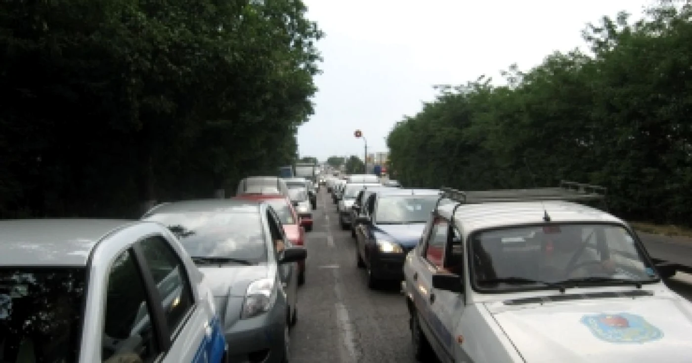 Se circulă bară la bară pe drumurile litoralului FOTO Adevărul Constanţa