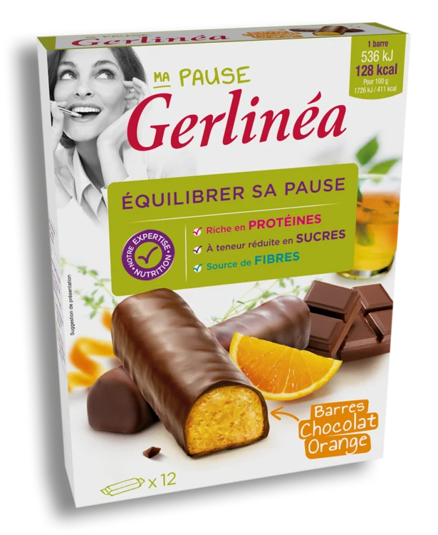 GERLINEA BATOANE PORTOCALE 372g png