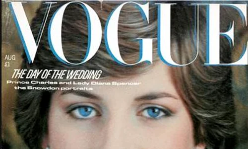 Prințesa Diana, pe coperta revistei Vogue jpeg