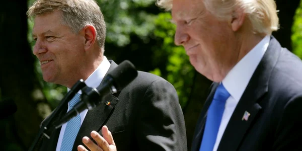 Klaus Iohannis Donald Trump la Casa Alba FOTO FOTO Guliver / Getty Images / Alex Wong