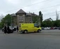 Imagine de la locul accidentului de mașină