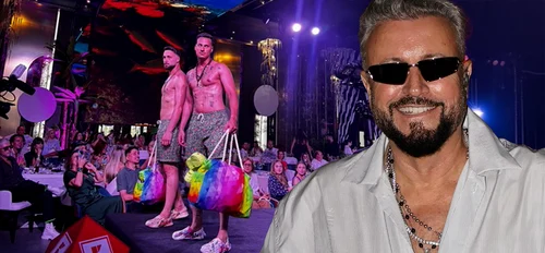 Cătălin Botezatu a făcut senzație cu prezentarea din colecția capsulă