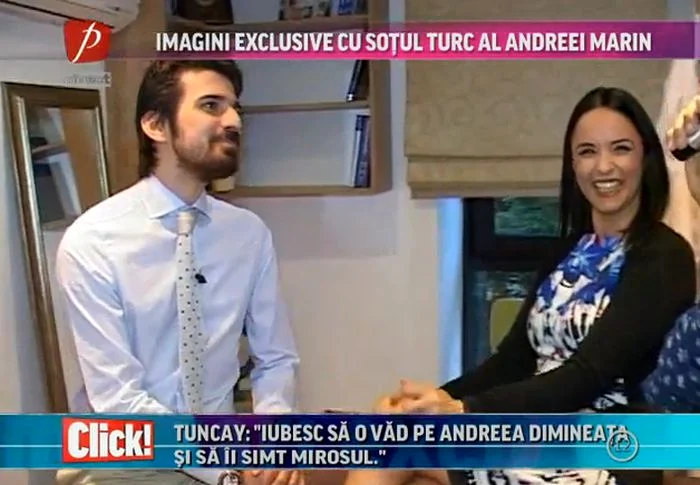 Andreea Marin şi-a găsit zâmbetul de odinioară alături de Tuncay