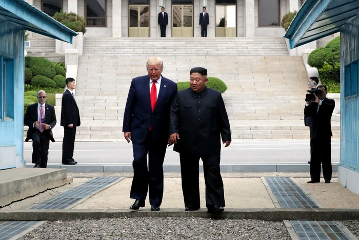 Kim Jong-un s-a întâlnit cu Donald Trump în 2018