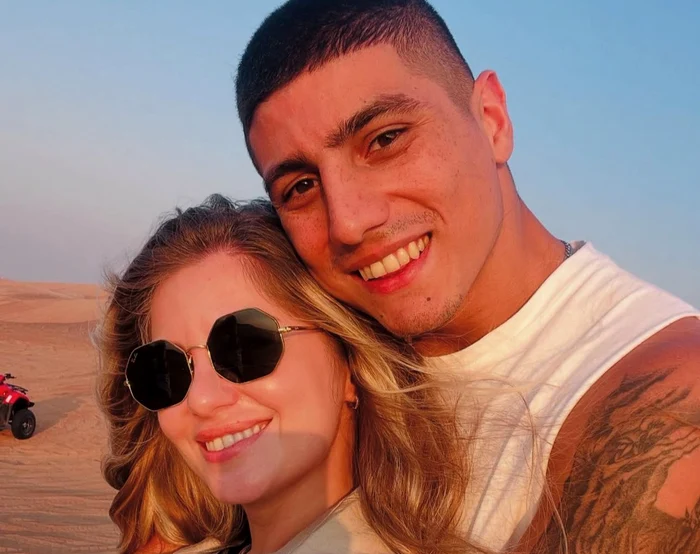 Juan Bauza și Francesca, partenera sa   Foto/Instagram