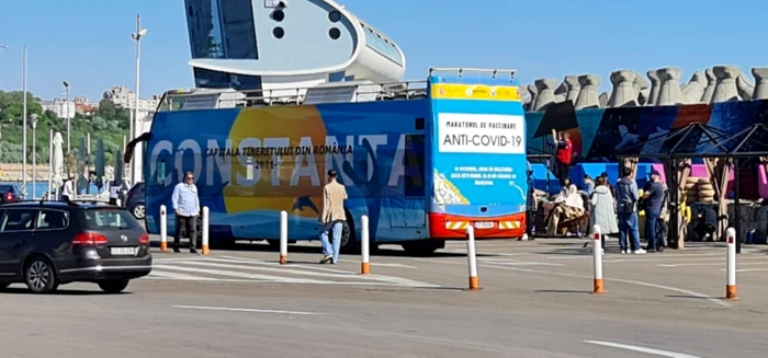 Autobuzul suptaetajat unde se vor face vaccinările