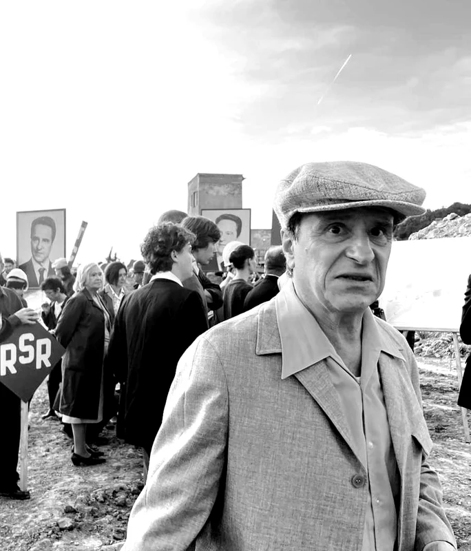 Claudiu Bleonț, în rolul lui Nicolae Ceaușescu în serialul ”Spy Master” de la HBO MAX, FOTO: Instagram