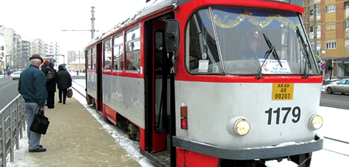 Media de vârstă a tramvaielor din Arad este 40 de ani