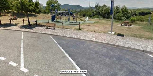 Parcare pe autostrada A7 din Franţa FOTO Google Street View via Sky News