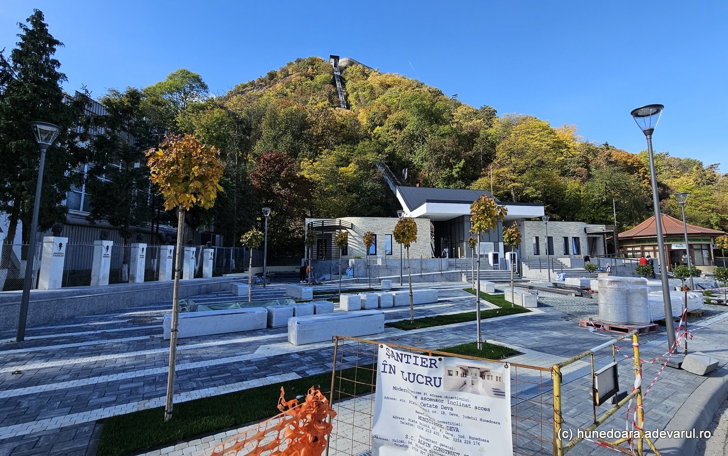 Cetatea medievală de văzut în România. Telecabină nouă, de aproape patru milioane de euro VIDEO