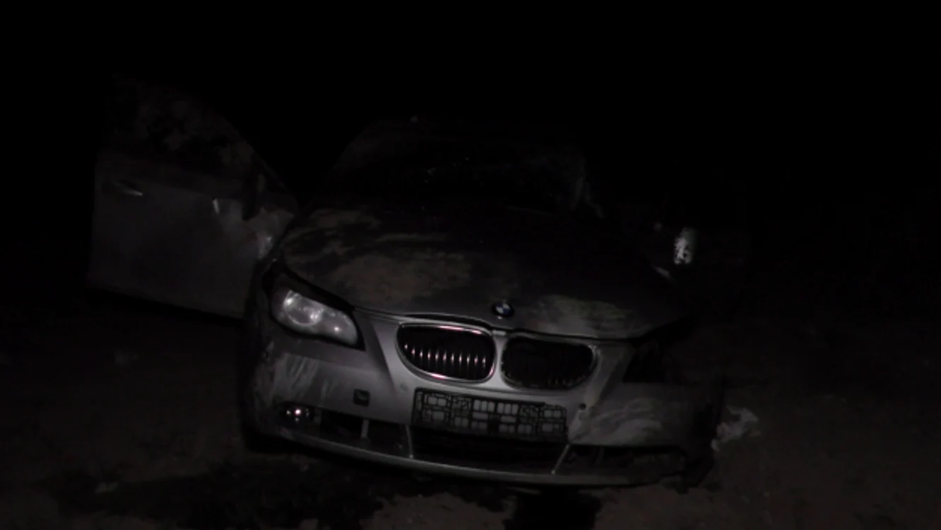 Accidentul s-a petrecut pe DN3B FOTO Adevărul