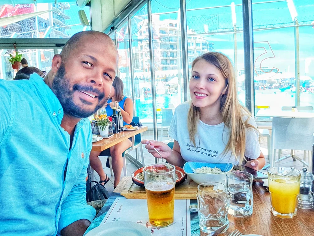 Andreea Ibacka, prima fotografie cu NamikoFoto Instagram