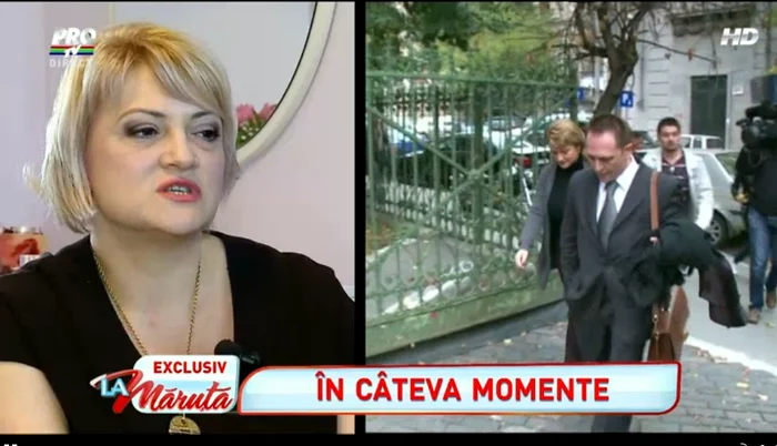 Corina Enache a dat interviu lui Cătălin Măruţă