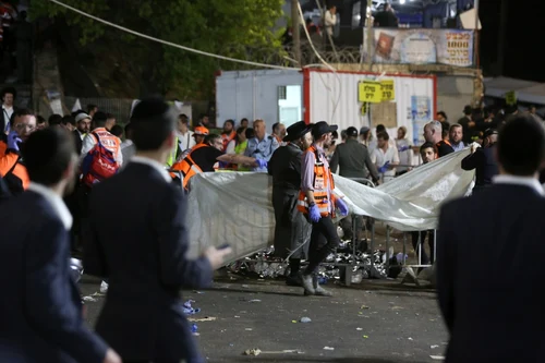 Accident Lag Ba’Omer ultra-ortodocşi Mount Meron Israel - 30 apr 2021 / FOTO EPA - EFE