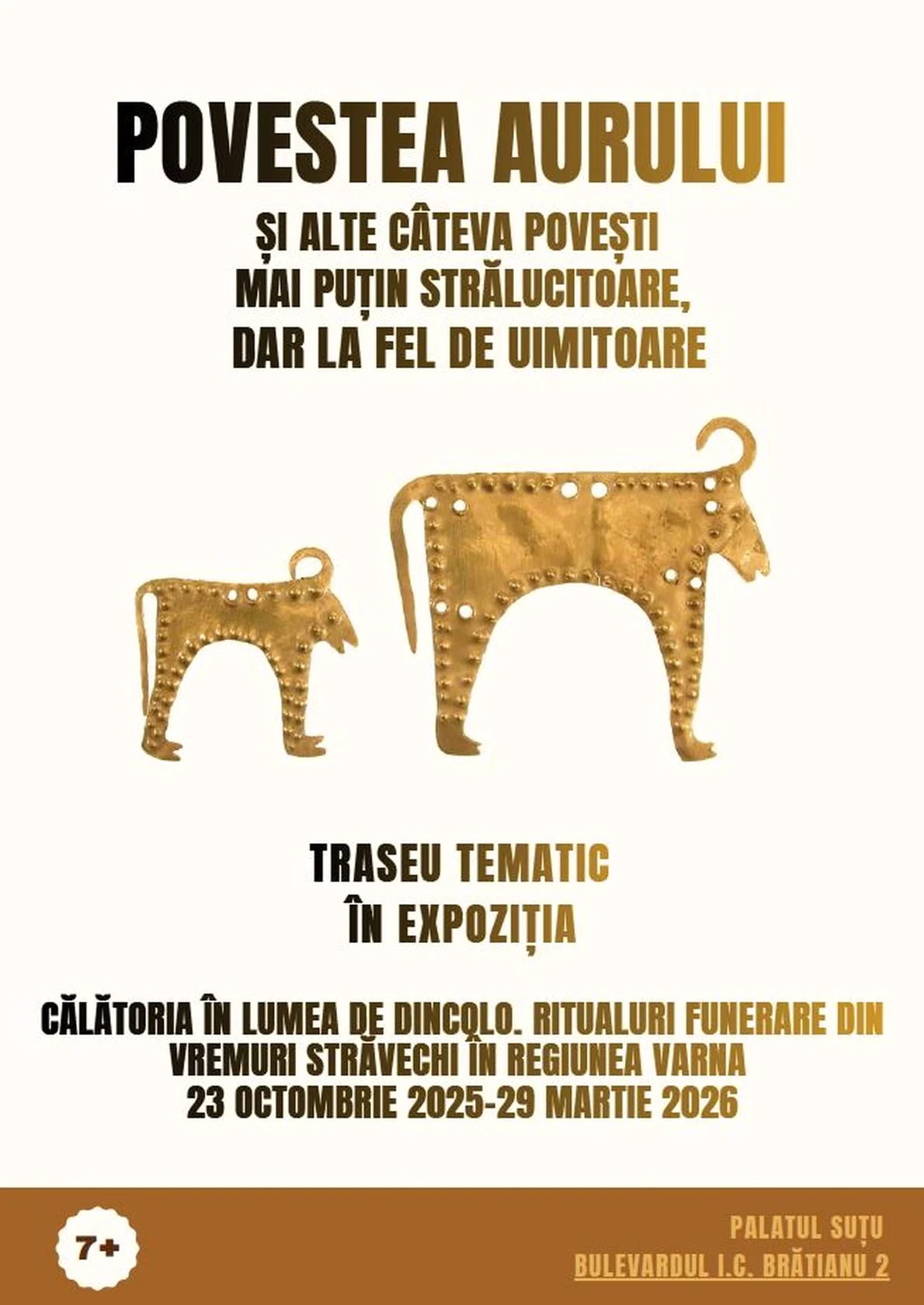 „Povestea aurului”, traseu tematic pentru copii la Palatul Suțu