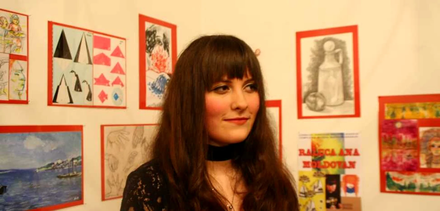 Raluca Ana Moldovan, la prima sa expoziţie FOTO: Bianca Sara