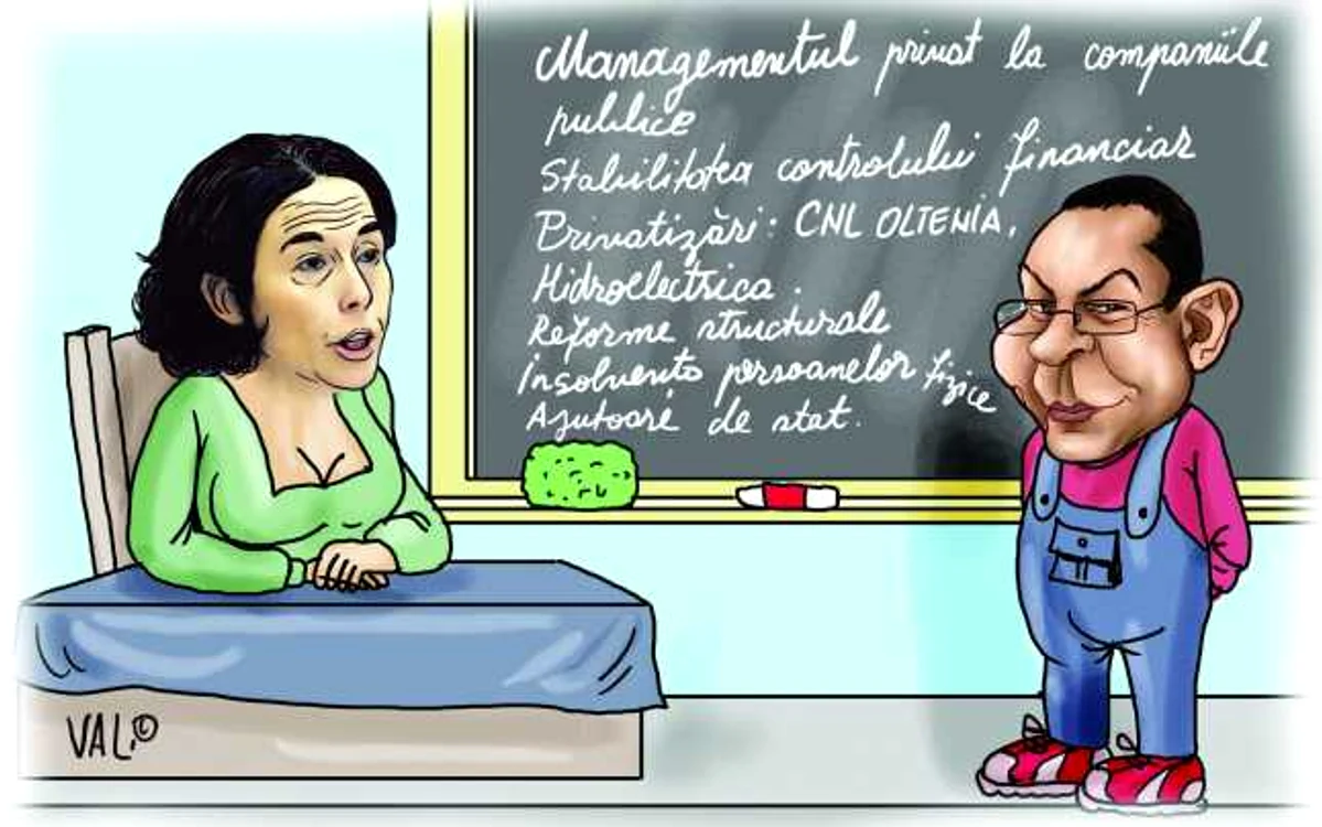 Andrea Schaechter, şefa misiunii FMI la Bucureşti, este nemulţumită de stadiul reformelor din administraţie, sănătate şi companii de stat