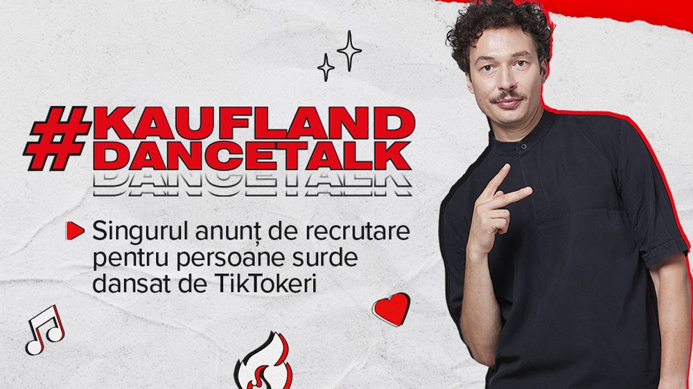 Kaufland România a lansat un anunț autentic de recrutare pentru persoanele cu deficiențe de auz 