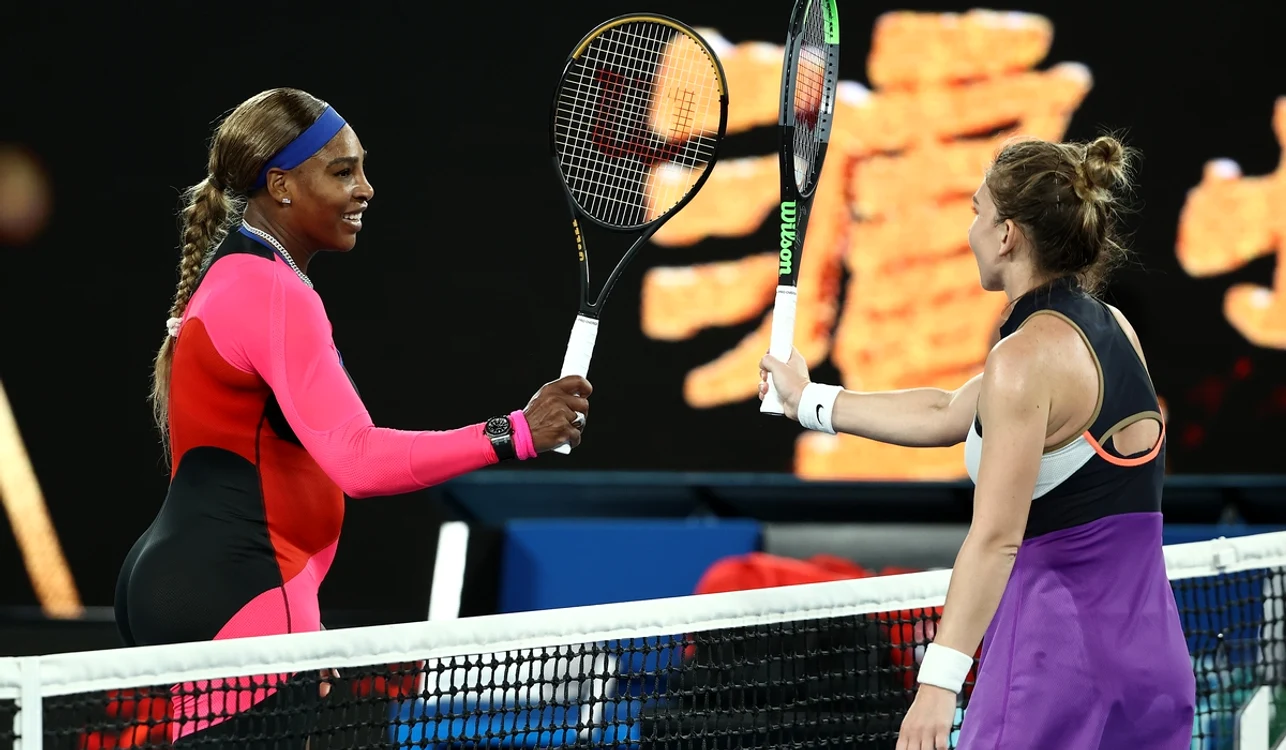 Serena Williams și Simona Halep (FOTO: Getty Images)