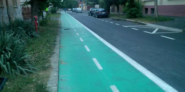 Pista pentru biciclişti în Timişoara