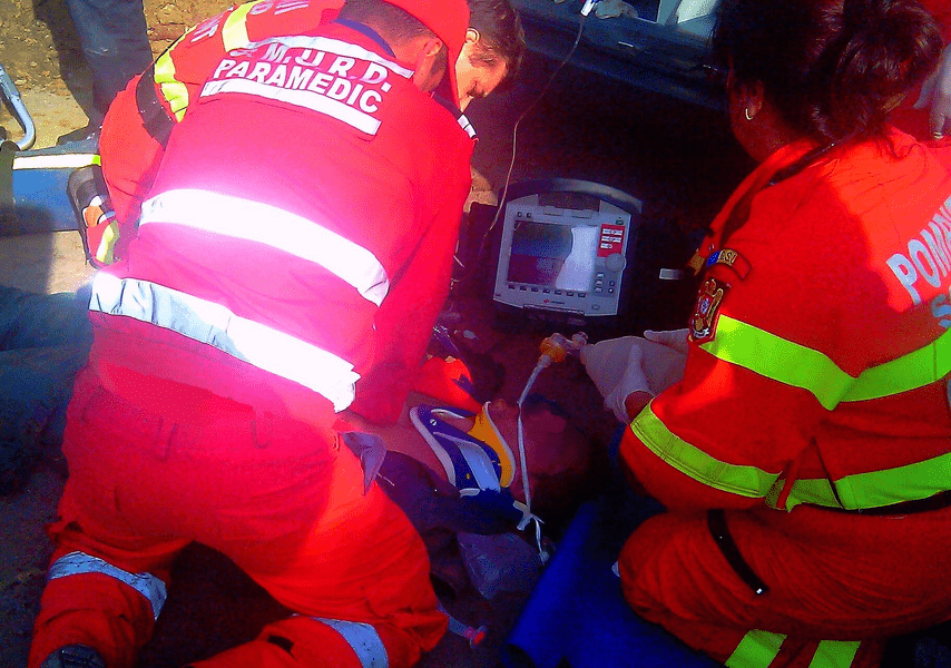 Cinci răniți în urma unui accident rutier cu patru maşini implicate, în Cluj