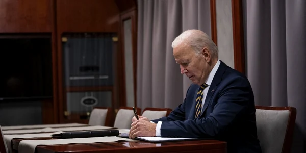 Biden in tren spre kiev 20 februarie 2023 Foto AFP 1 jpg