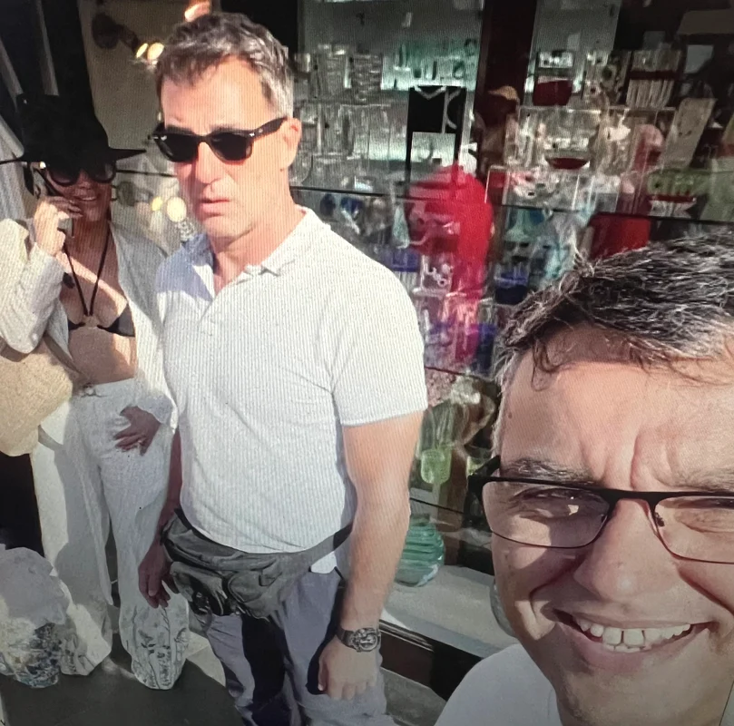Cristi Brancu a imortalizat momentul! S-a pozat lângă J.Lo!