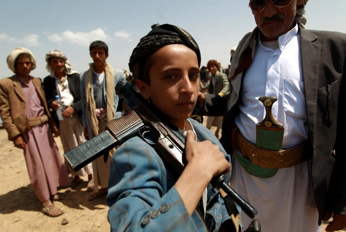Copil din Yemen
