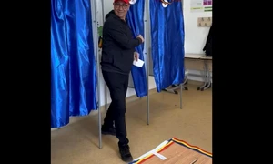 Victor Ponta vot, captura video jpg