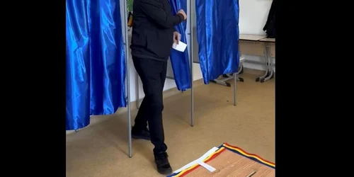 Victor Ponta vot, captura video jpg
