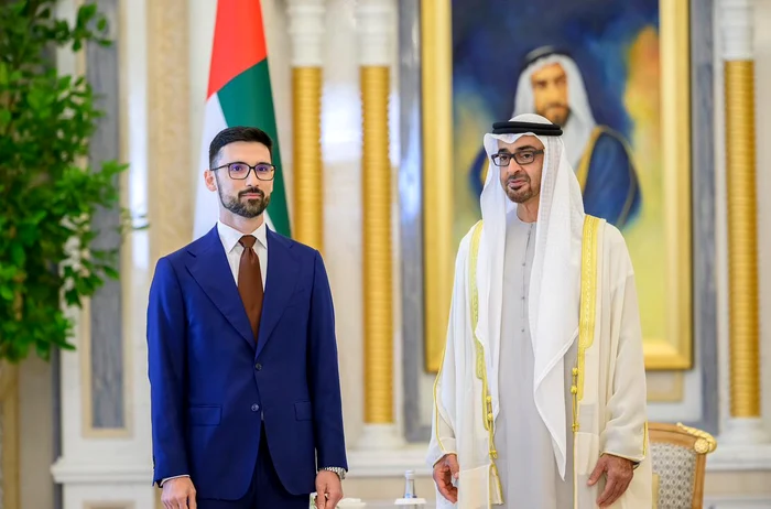 Octavian Bădică, Ambasador al României în UAE și Alteța Sa Șeicul Mohamed bin Zayed Al Nahyan, Preșe