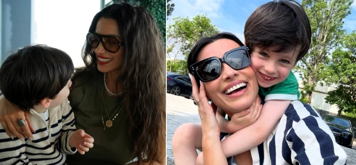 Lili Sandu și fiul ei, Thomas / Foto: Instagram