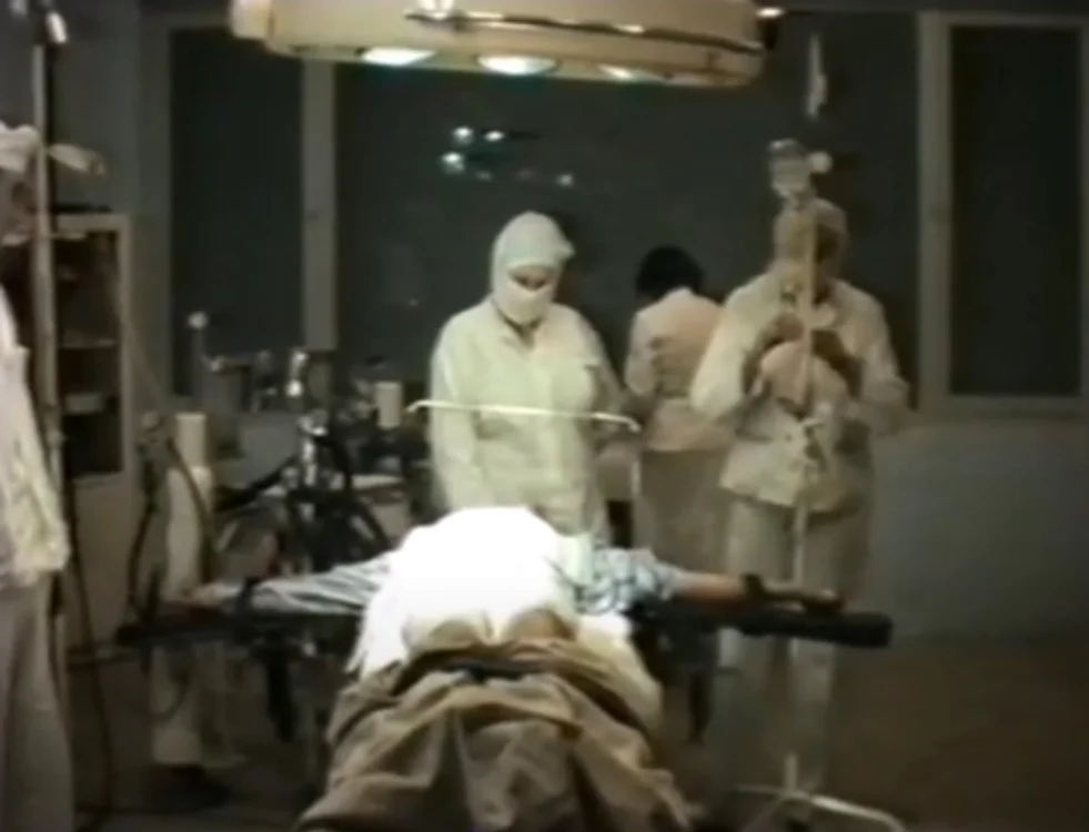 Sala de operație la Spitalul Județean din Timișoara FOTO captură video
