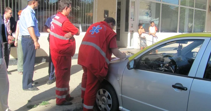 Bărbatul se certase cu concubina înainte de a se urca pe bloc/foto: Arhiva