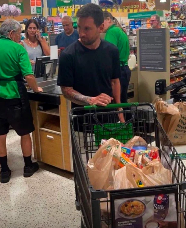 Lionel Messi, la cumpărături în Miami