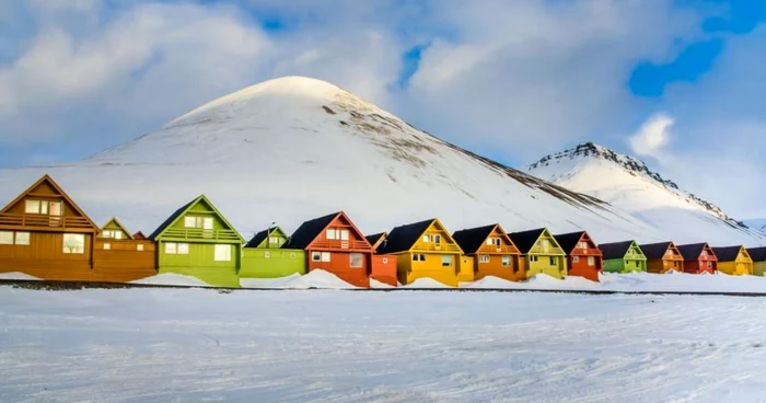 Longyearbyen este cel mai nordic oraş din lume. Foto: Shutterstock