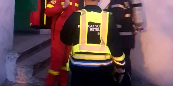 evacuare bloc pompieri Galati