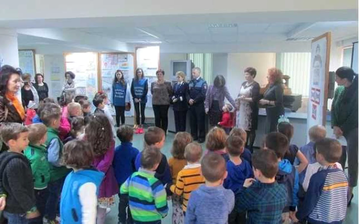 Lecţie de circulatie rutieră   Foto. IPJ Maramureş