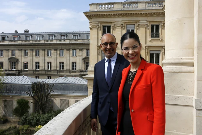 Ana Birchall şi Harlem Desir, secretarul de stat pentru Afaceri Europene în Ministerul francez de Externe