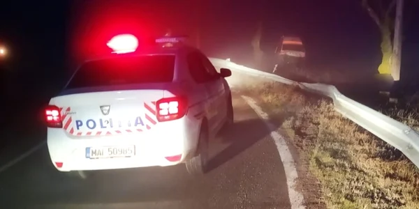 Accident ambulanta Tulcea foto IPJ Tulcea
