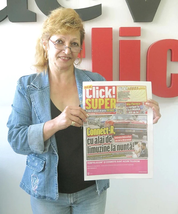 Viorica Partoc a câştigat 300 de lei chiar în prima zi de concursFoto: Sever Gheorghe