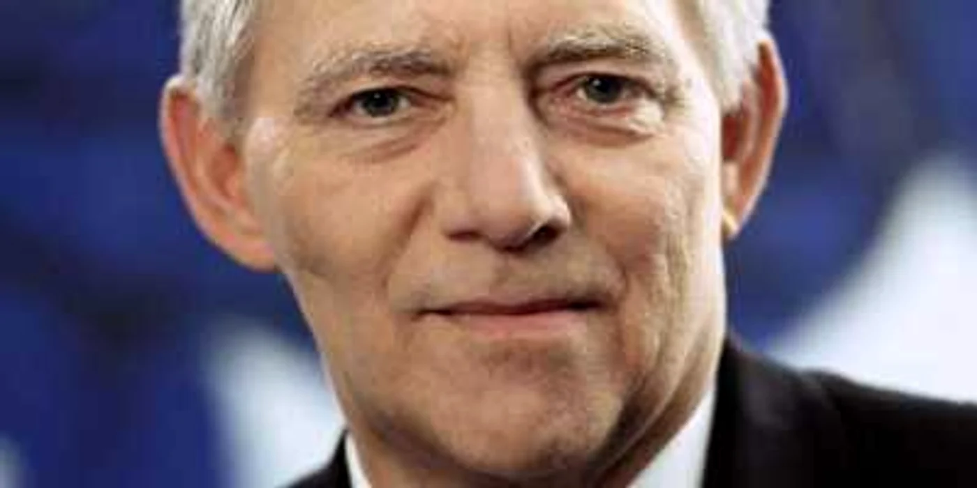 Ministrul german de Finanțe, Wolfgang Schäuble