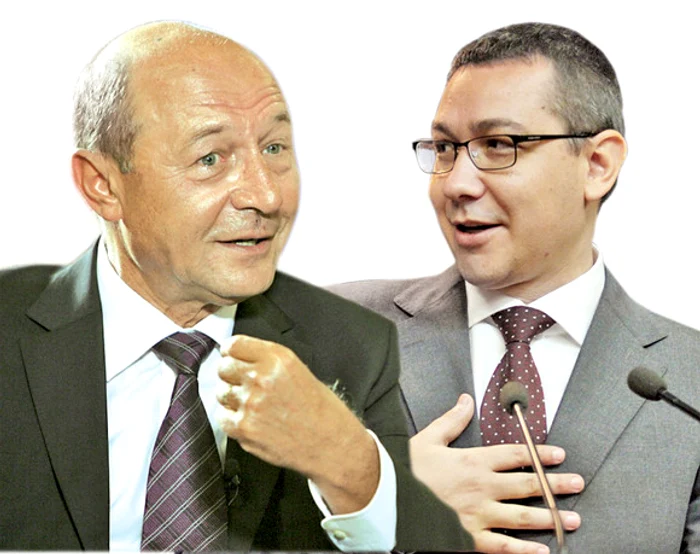 Traian Băsescu şi Victor Ponta au avut un scurt schimb de replici tăioase